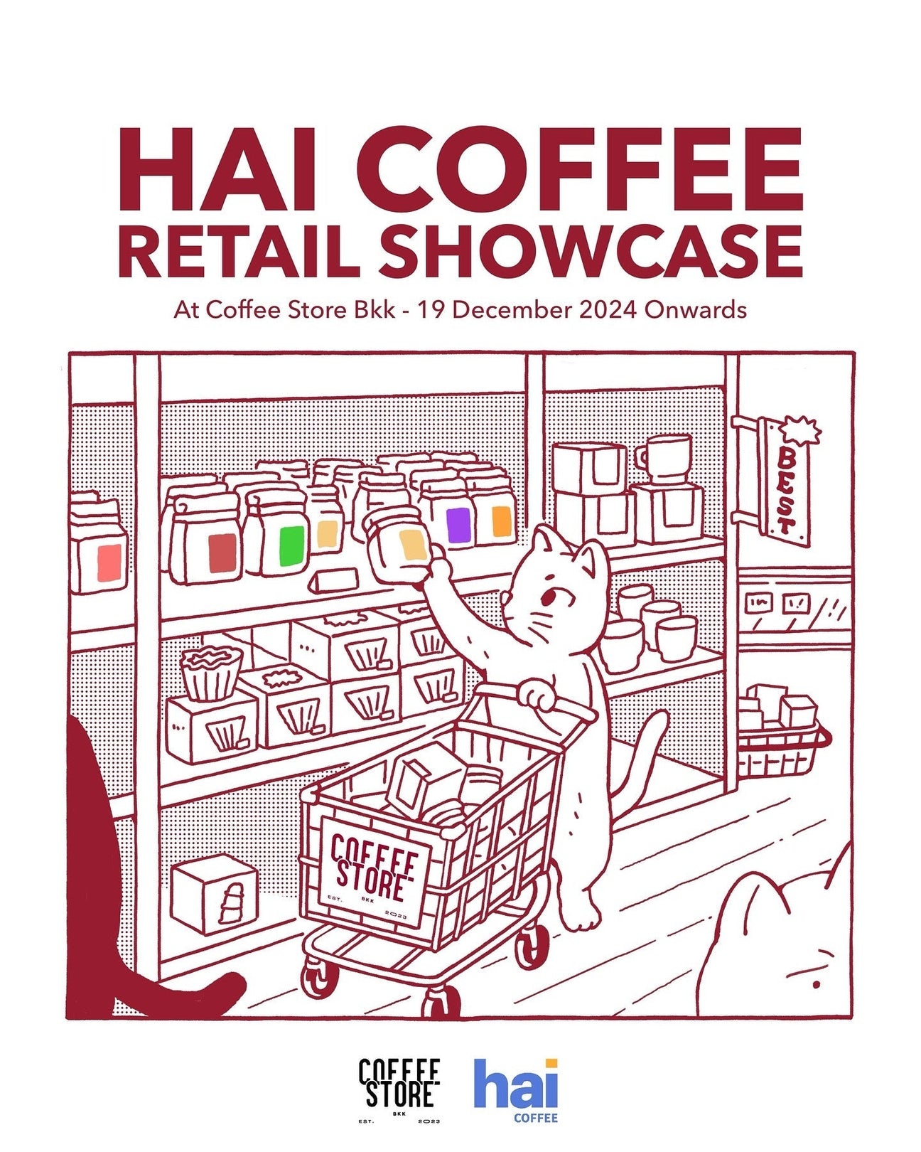 Hai x Coffee Store BKK ☕✨