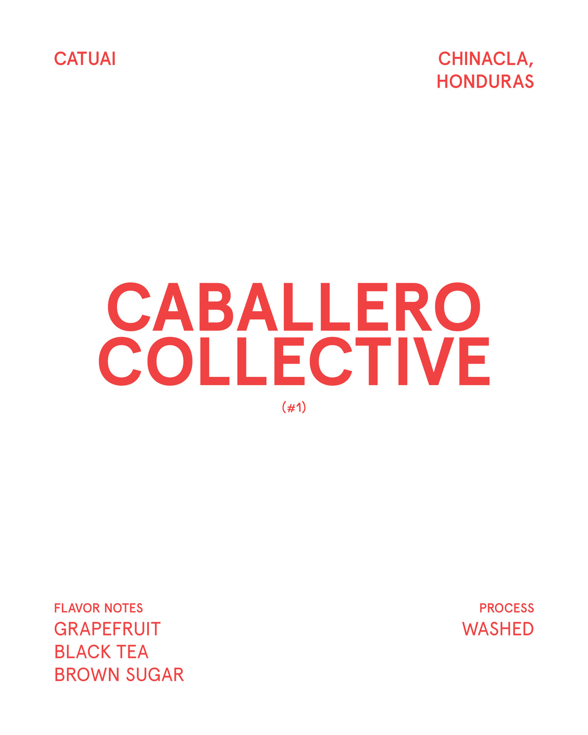 Caballero Collective #1, Honduras (Medium Roast)