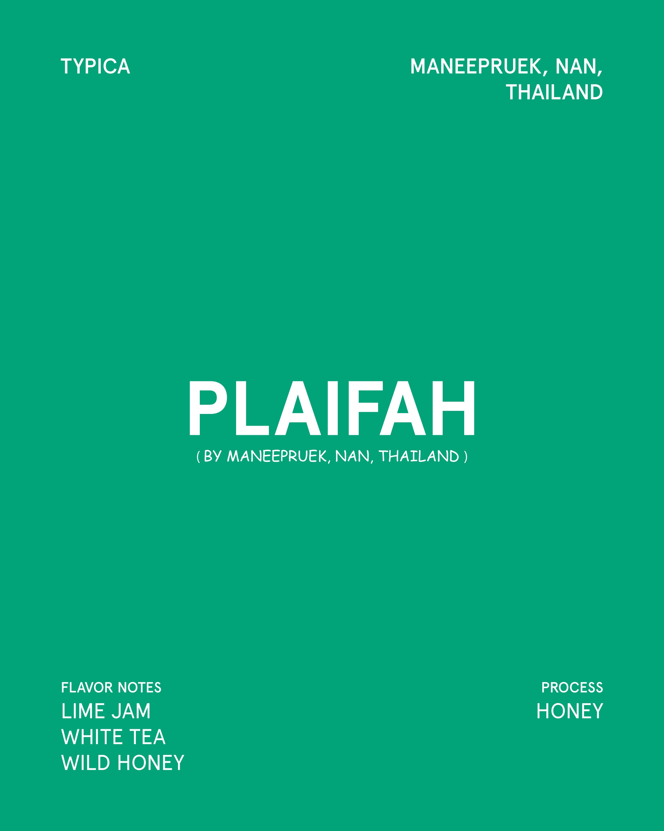 MANEEPRUEK, NAN, THAILAND PLAIFAH