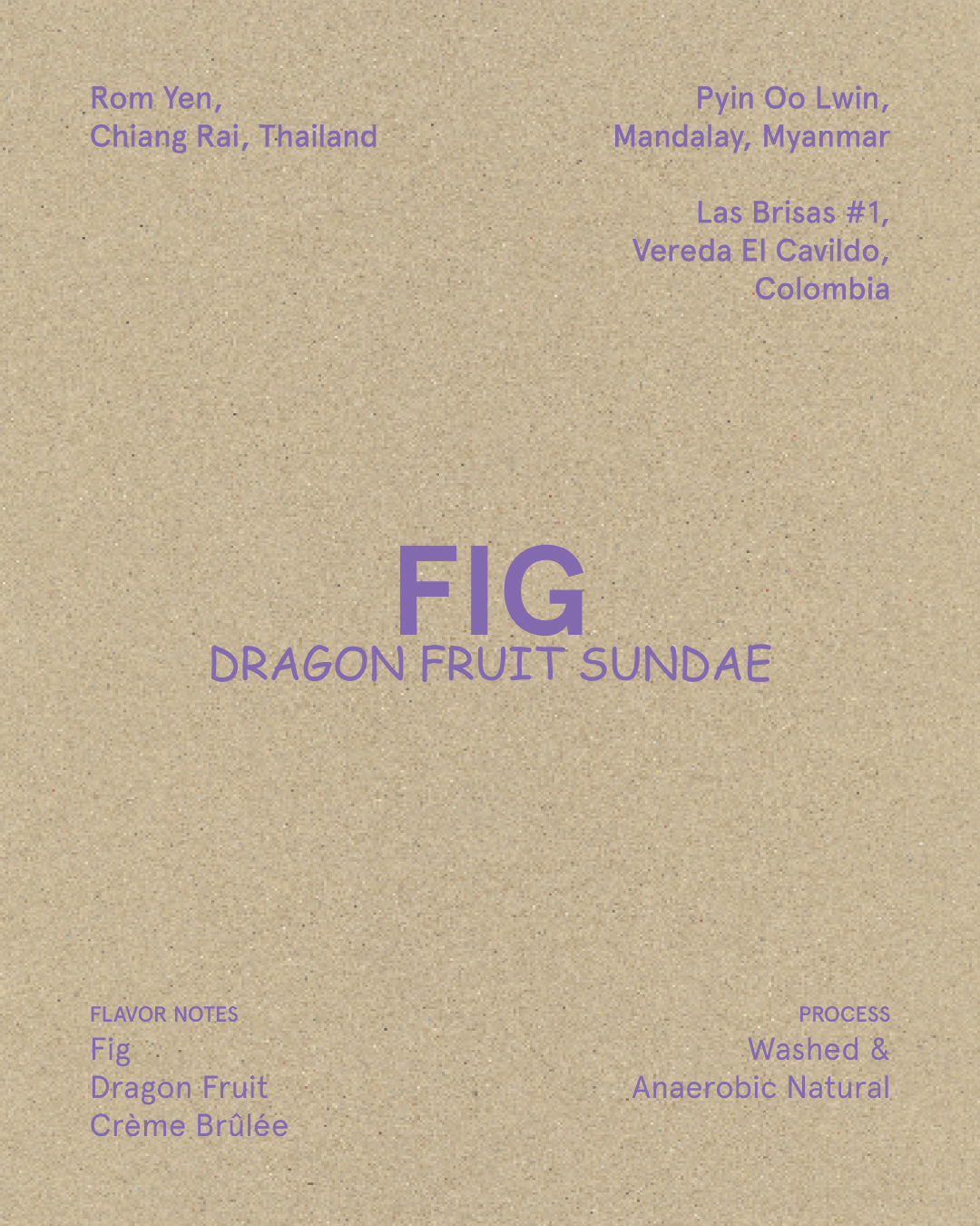 Fig Dragofruit Sundae