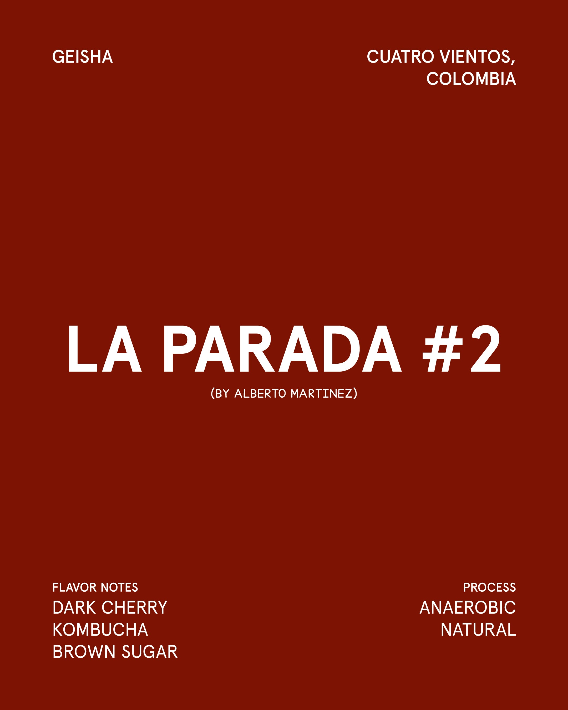 LA PARADA #2 BY ALBERTO MARTINEZ, COLOMBIA