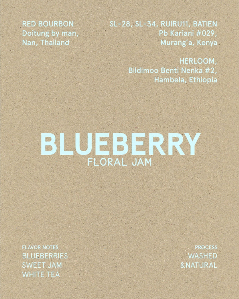 Blueberry Floral Jam
